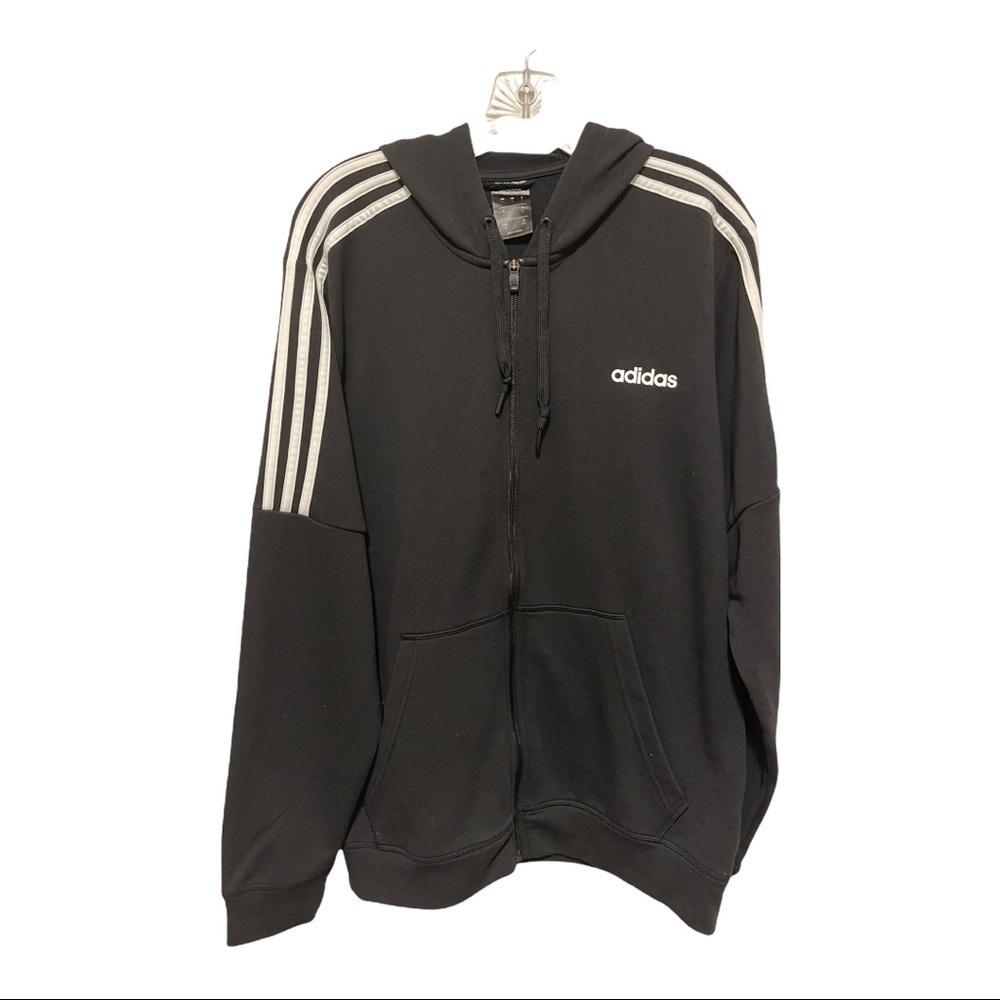 Adidas Men Hoodie Jacket Size L